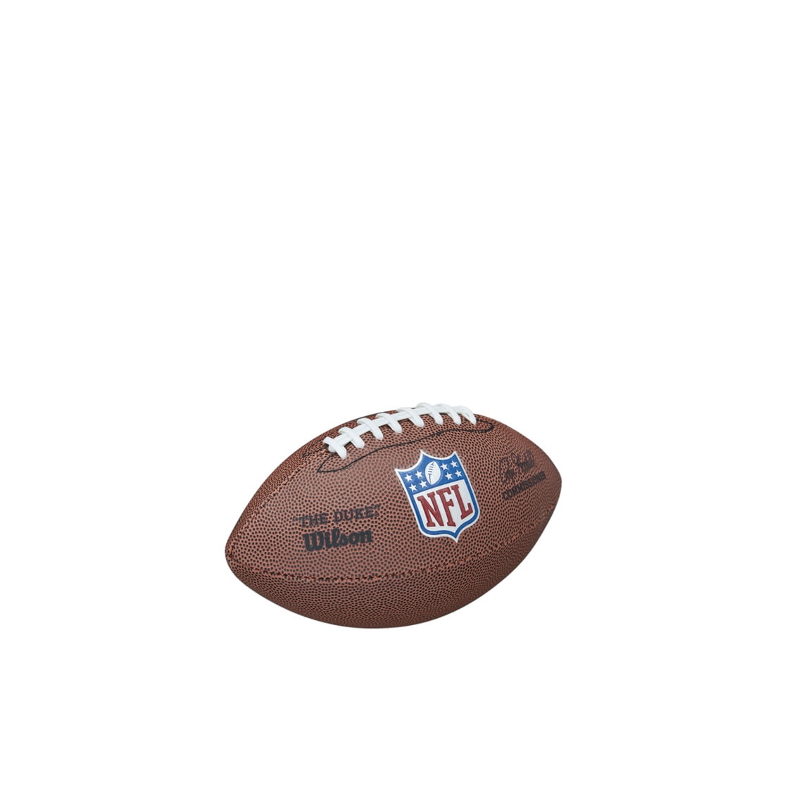 Wilson NFL The Duke Mini Replica Football - Brown, Mini Size