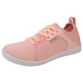thumbnail image 2 of AUDeals Wide Toe Barefoot Shoes, Zero Drop Sneakers for Men and Women with Breathable Comfort (Pink, 10.5), 2 of 7
