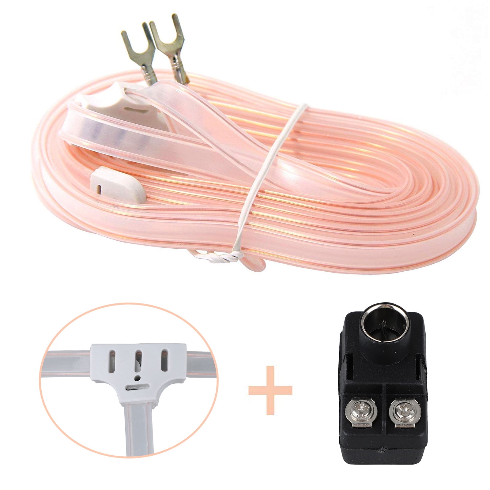 SENLLEO 300 Ohm/75Ohm FM Dipole Antenna FM Antenna AM Loop Antenna for Denon Indoor Radio Stereo Receiver AV Audio Vedio Home Theater Receiver Power Amplifier