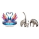 thumbnail image 1 of Estatua de escultura de cisne,Escultura de cisne para decoración del hogar Adorno de San Valentín,Estatua de ganso,figura acrílica,artesanía coleccionable,Estatua de elefante,Estatuas de, 1 of 8