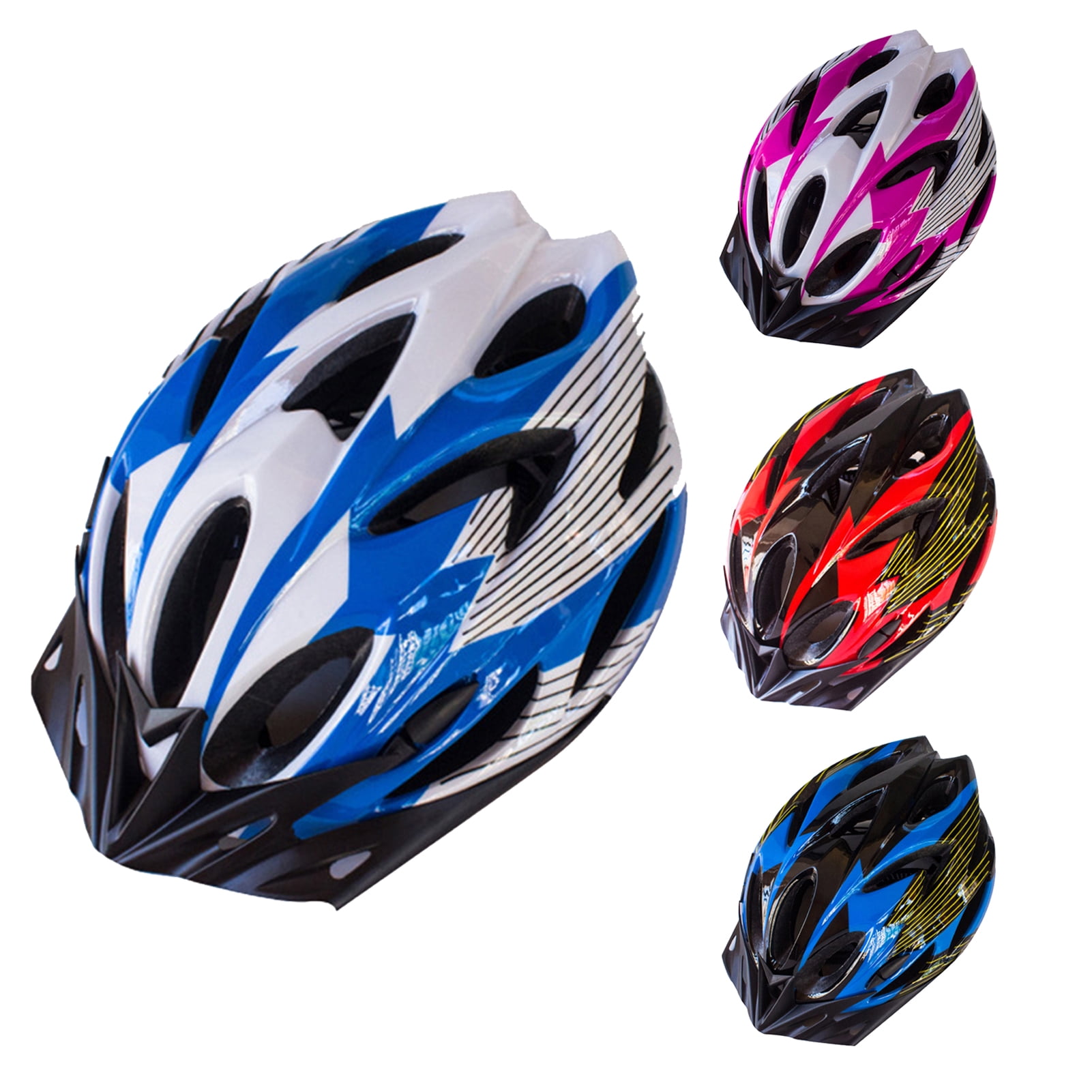 Bicycle Helmets for Adult Men Women Mountain Bike Helmet Adjustable Cycling Bicycle Helmet Comfortable Lightweight Breathable Sports Helmet for Scooter Skateboard Hooverboard Cycling Biking 