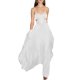 thumbnail image 2 of Txlixc Vestido largo para mujer, correa de espagueti, sin mangas, sin espalda, con cuello en V y plisado Txlixc Moda, 2 of 10