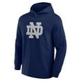 thumbnail image 2 of Men's Fanatics Navy Notre Dame Fighting Irish Blaze Tri-Blend Pullover Hoodie, 2 of 3
