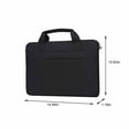 thumbnail image 3 of Blasgw Shoulder Strap Laptop Bag Men's And Women's Portable Shoulder Bag Inner Sleeve Bag 14.1 Inch Fashion Tablet Bag Black Black, 3 of 7