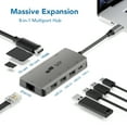 thumbnail image 2 of MOBILE PIXELS 104-1001P01 8-in-1 USB-C Dongle, 2 of 7