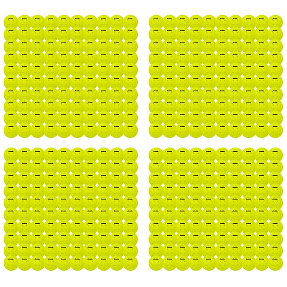 Franklin Sports X-40 Outdoor Pickleballs - Official Size - Optic - 400 Pack