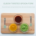 thumbnail image 3 of 1 Set Baby Eating Cutlery Kit Bendable Spoon and Fork Training Set for Home, 3 of 9