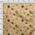 thumbnail image 3 of oneOone Polyester Spandex Tan Fabric Galaxy Craft Projects Decor Fabric Printed By The Yard 56 Inch Wide, 3 of 4