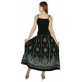 thumbnail image 2 of Womens Bollywood Indian Long Skirt Sequins Ankle Length Rayon India, 2 of 3
