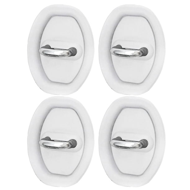 Cubierta Protectora Anticolisión Cojín Amortiguador para Puerta Coche 4 Piezas Silicona