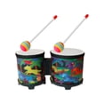 thumbnail image 2 of shamjina 5" and 6" Bongo Drums African Hand Drum for Children Professional Girls Boys Animal, 2 of 8