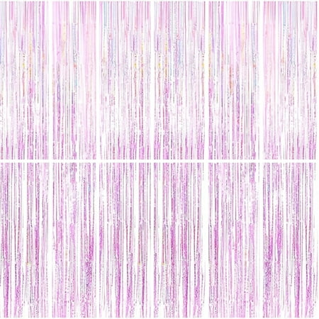 PMU Iridescent Opal Curtains (12/pkg) Pkg/1