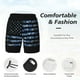 thumbnail image 3 of Balery Navy Camouflage American Flag Bañador para hombre, shorts de playa de secado rápido con entrepierna y forro de compresión-Small, 3 of 6