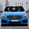 thumbnail image 2 of Awypu Moon Phases Stars Night Sky Funny Windshield Sun Shade Universal Size for Vehicle SUV Truck 51.18*27.59 in, 2 of 7