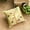 16. Lime Green (Pigeon Love), variant on Decorative Mint Green & Grey 26"x26" (65x65 cm) Euro Shams, Jute & Faux Leather Faux Leather Tape Euro Shams For Couch, Patchwork Pattern Modern Style - Mint Fresh