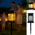 thumbnail image 2 of Solar Twinkle Star Stake Lights / Outdoor Garden Decorative Lights with Plug-in or Hang Options for Patio, Path, Festive Ambiance, 2 of 9