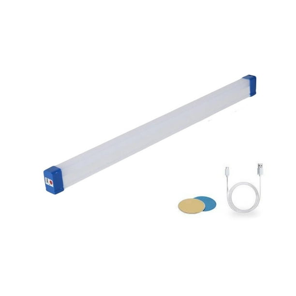 Soidarity Luz de tienda de campaña, repuesto portátil, autoadhesivo, colgante, recargable, alimentado por USB, ajustable, 3 velocidades, lámpara de carpas 52cm Soidarity OD029302-03
