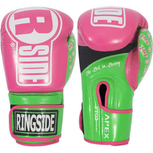Ringside Apex Flash Boxing Training Sparring Gloves PK/LM 14 oz