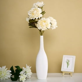 Nearly Natural Vanda with Glass Vase Silk Flower Arrangement - Walmart.com