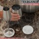 thumbnail image 5 of Juego de 4 posavasos de mármol blanco redondos de piedra natural de lujo para bebidas accesorios de cocina, 5 of 7