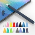 thumbnail image 4 of 10 Pieces Nib Caps Professional Scratch Resistant Mute Capacitance Pen Tip Case Cover High Sensitivity Easy Installment Tablet White, 4 of 7