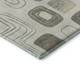 thumbnail image 3 of Addison Rugs Mayfield Premium Machine Washable Transitional Geometric Beige Rectangle Rug, 3' X 5' Machine Washable Transitional Geometric Beige Oversized Sherpa Throw Blanket, 3 of 7