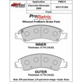 thumbnail image 2 of Wilwood 150-D1363K Street Performance / Racing Brake Pads - Thickness .71", 2 of 6