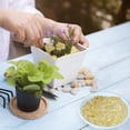 thumbnail image 5 of ERTZAE Tumbled Stones Marble Vases,Chips Stone Gemstone Chips,Crushed Pieces Irregular Shaped,Jewelry Making Home Decoration,Irregular Polished Gravels Pebbles for Succulent Bonsai Garden Yellow, 5 of 6