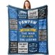 thumbnail image 1 of LHSHID Pubrave Pawpaw Gifts Fathers Day/Birthday Gifts for Pawpaw Paw Paw Gifts for Grandpa/Grandfather Pawpaw Gifts from Grandchildren/Grandkids Pawpaw Fathers Day/Birthday Gift Blanket 30"x40", 1 of 7
