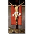 thumbnail image 1 of Ceramic Tile Mural-Rogier Weyden Religious Floor Tile Mural 22. 18" w x 36" h using (18) 6 x 6 ceramic tiles, 1 of 3