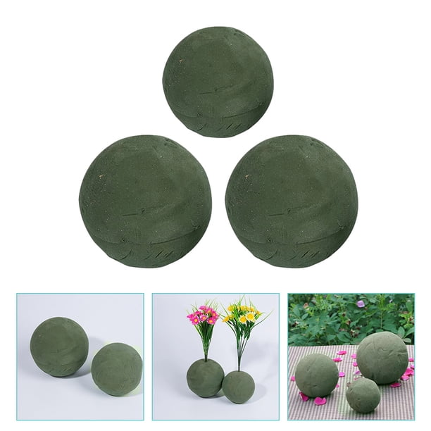 Nestingho 3Ud Bloques Esponjosos De Mud Para Arreglo Floral Verde Con Secado