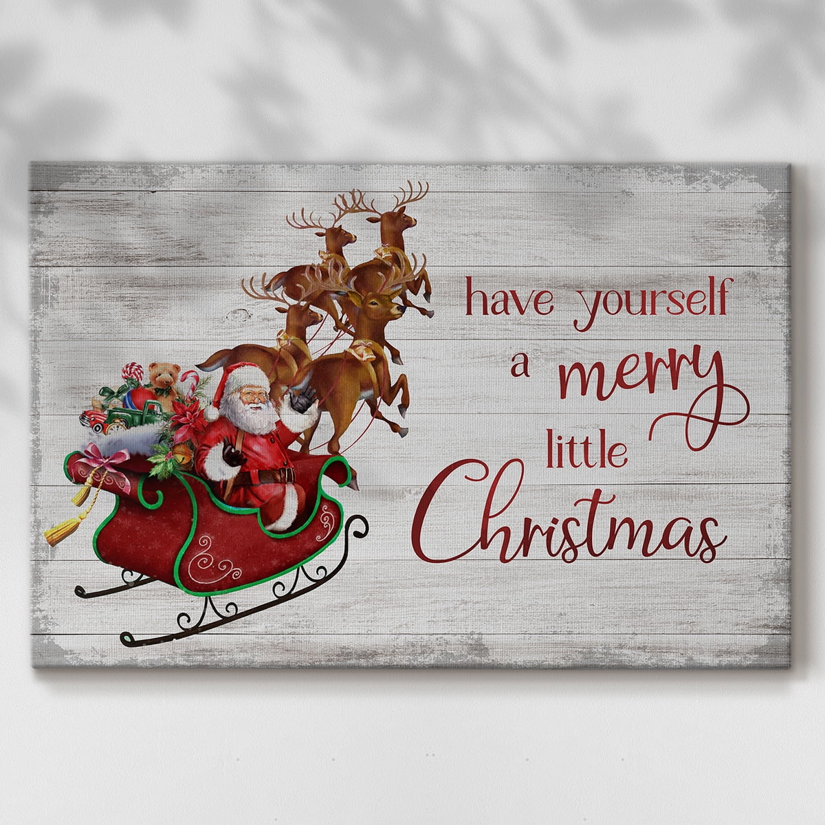 Merry Little Christmas- Gallery Wrapped Canvas