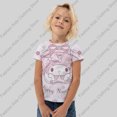 thumbnail image 1 of T-Shirts Dessin Animé Anime Hello Kitty & Bons Amis Impression 3d Mode Mode Urbaine T-Shirt Surdimensionné Enfants Adultes Hauts Vêtements FGS, 1 of 7