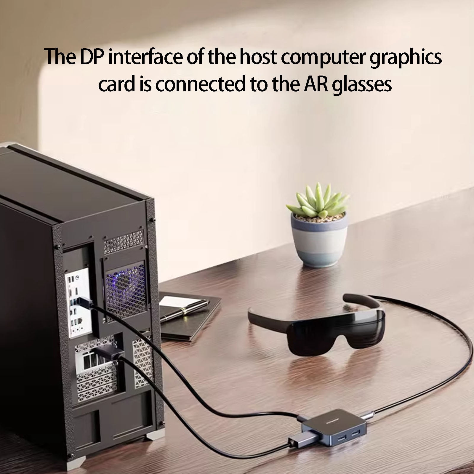 USB C DisplayPort 1.2 Hubs 4K 120Hz Refreshes Rate Plugs And Play For Monitors And TVs
