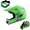 Spider Bundle Green, variant on WOW Youth Kids Motocross BMX MX ATV Dirt Bike Helmet HJOY Spider Web Pink + Goggles + Skeleton Pink Glove Bundle