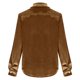 thumbnail image 2 of Karight Women's Dressy Button Down Velvet Blouse Tops Elegant Ladies Lapel Business Casual Tops Long Sleeve Party Shirts, 2 of 4