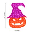 thumbnail image 3 of Presione La Burbuja Juguete De Calabaza De Halloween Juguetes Educativos Autismo Necesidades Especiales Alivio Del Estrés Juguetes De Descompresión De Silicona Grandes Regalos Para Niños Vogacara HA038428-00, 3 of 6