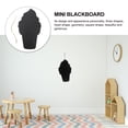 thumbnail image 4 of FRCOLOR Message Blackboard Wooden Chalkboards Hanging Message Board Ice Cream Shaped Display Chalkboards,13.78"X7.87"X0.39", 4 of 11