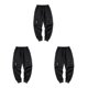 thumbnail image 3 of Pantalones Harén Sonducket 603black M Joggers Cómodos y de Moda Pantalones Cargo Multiusos, 3 of 6