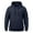 175Navy60, variant on VNKIDY Men's Sweatshirts Casual Long Sleeve Drawstring Hoodie With Pocket Male Solid Color Pullover Autumn Winter Streetwear Versatile