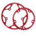 thumbnail image 4 of Plato de bicicleta de carretera aleación de Aluminio 130BCD rojo Sunnimix, 4 of 6