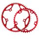 thumbnail image 4 of Plato de bicicleta de carretera aleación de Aluminio 130BCD rojo Sunnimix, 4 of 6