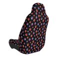 thumbnail image 2 of Wukai Animal Paw 1 Full Set Car Seat Covers with Soft Padding Universal Auto Front Seats Protector and Cushion Mat, 2 of 5