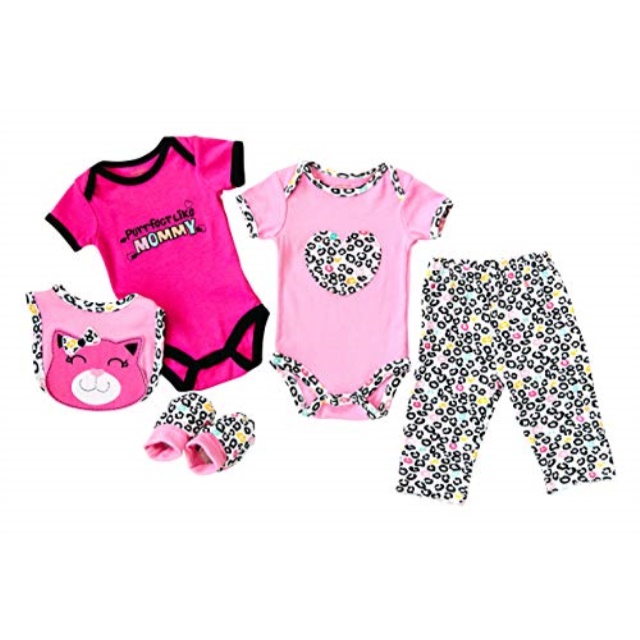 5 piece baby clothing set