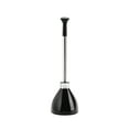 thumbnail image 3 of simplehuman Toilet Plunger and Caddy, Stainless Steel, Black, 3 of 6