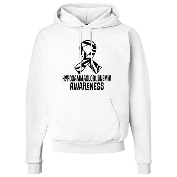 Inktastic Hypogammaglobulinemia Ribbon Adult Hoodie Sweatshirt
