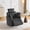 210° - Gray, variant on Noble House Sigrid 210° Swivel Rocking Recliner Chair, Electric Power Adjustable Corduroy Armchair with USB, White