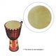thumbnail image 2 of Piel de búfalo para tambores - 2 piezas (31cm) - Ideal para djembes, congas y bongós, 2 of 6
