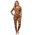thumbnail image 3 of Halloween Family Matching Pajamas Sets, Halloween Ghost Family Loungewear Spooky Sleepwear Indoor, Home Relaxing Casual Daily Wear Pjs for Seasonal Halloween Holiday Party for Family, 3 of 7