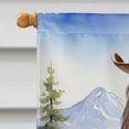 thumbnail image 3 of Afghan Hound Cowboy Welcome House Flag, 3 of 5